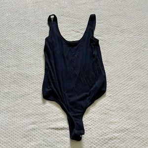 Shinestar Black Bodysuit